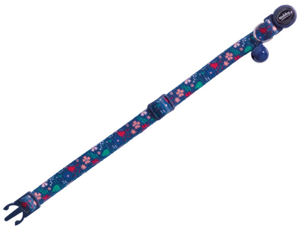 nobby-katzenhalsband-flower-dark-blue