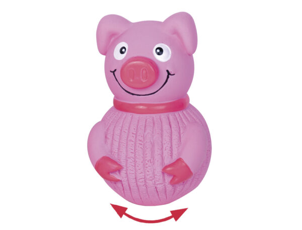 nobby-hundespielzeug-stehauf-schwein-latex-62375-tierbedarf-bvl-shop