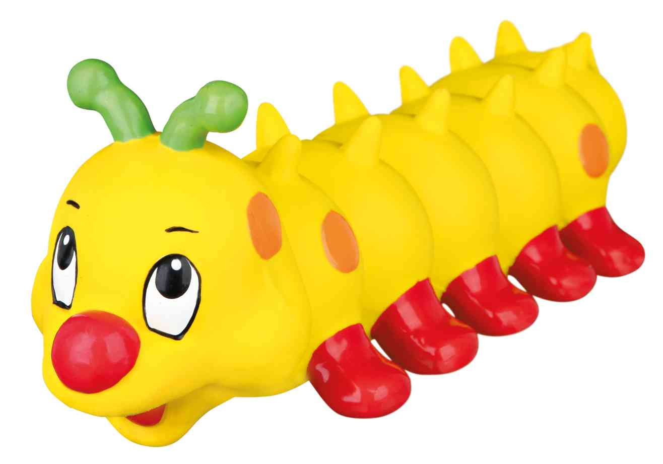 trixie hundespielzeug raupe 35330 – Trixie Raupe Latex und Hundespielzeug mit Quietscher