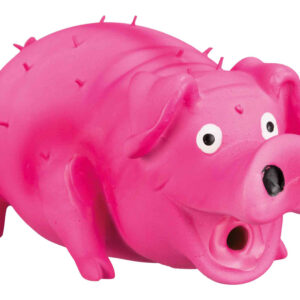 trixie hundespielzeug borstenschwein 35499 – Trixie Borstenschwein Latex und Grunzendes Schwein Hund