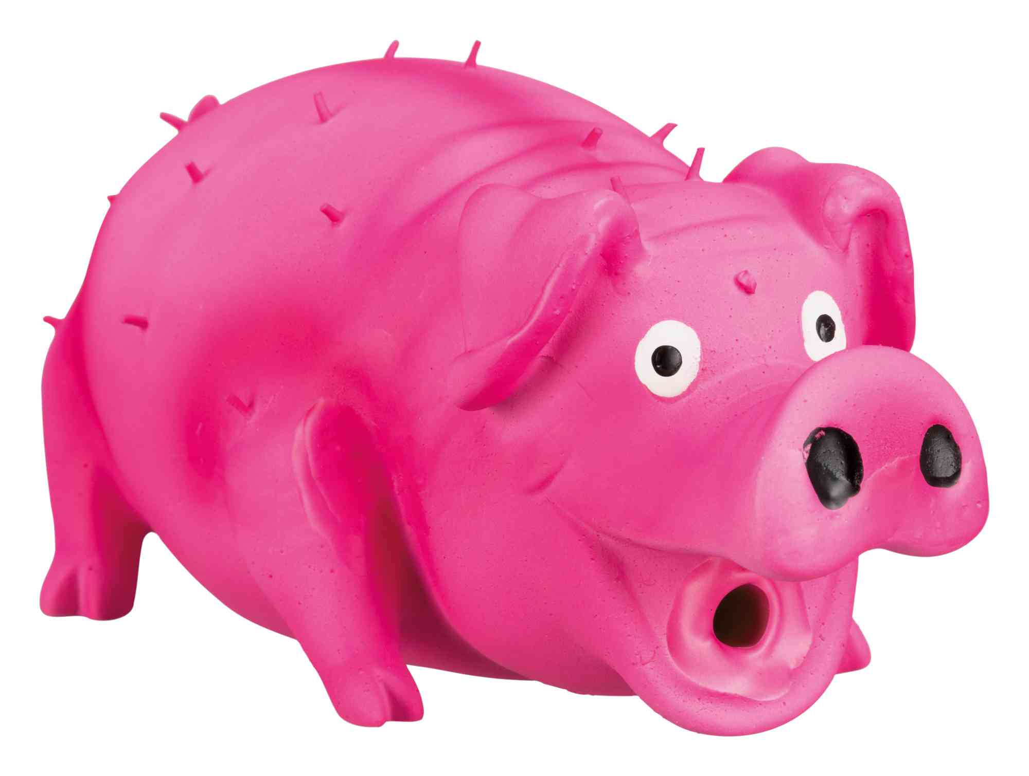 trixie hundespielzeug borstenschwein 35499 – Trixie Borstenschwein Latex und Grunzendes Schwein Hund