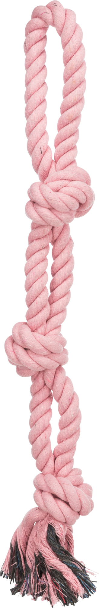Trixie Doppel-Tau 3275 – Robustes XXL Knotenseil mit dicken Knoten für große Hunde