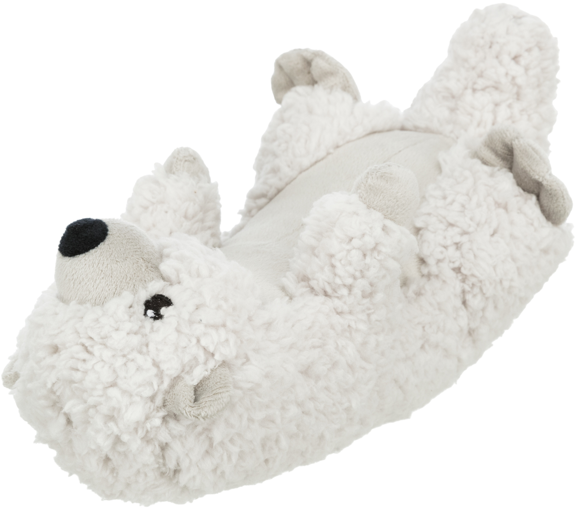 Hundespielzeug mit Quietscher 34874 – Handlicher 30 cm Be Eco Kuschelotter Emir aus umweltschonenden Recycling-Fasern mit integriertem Squeaker