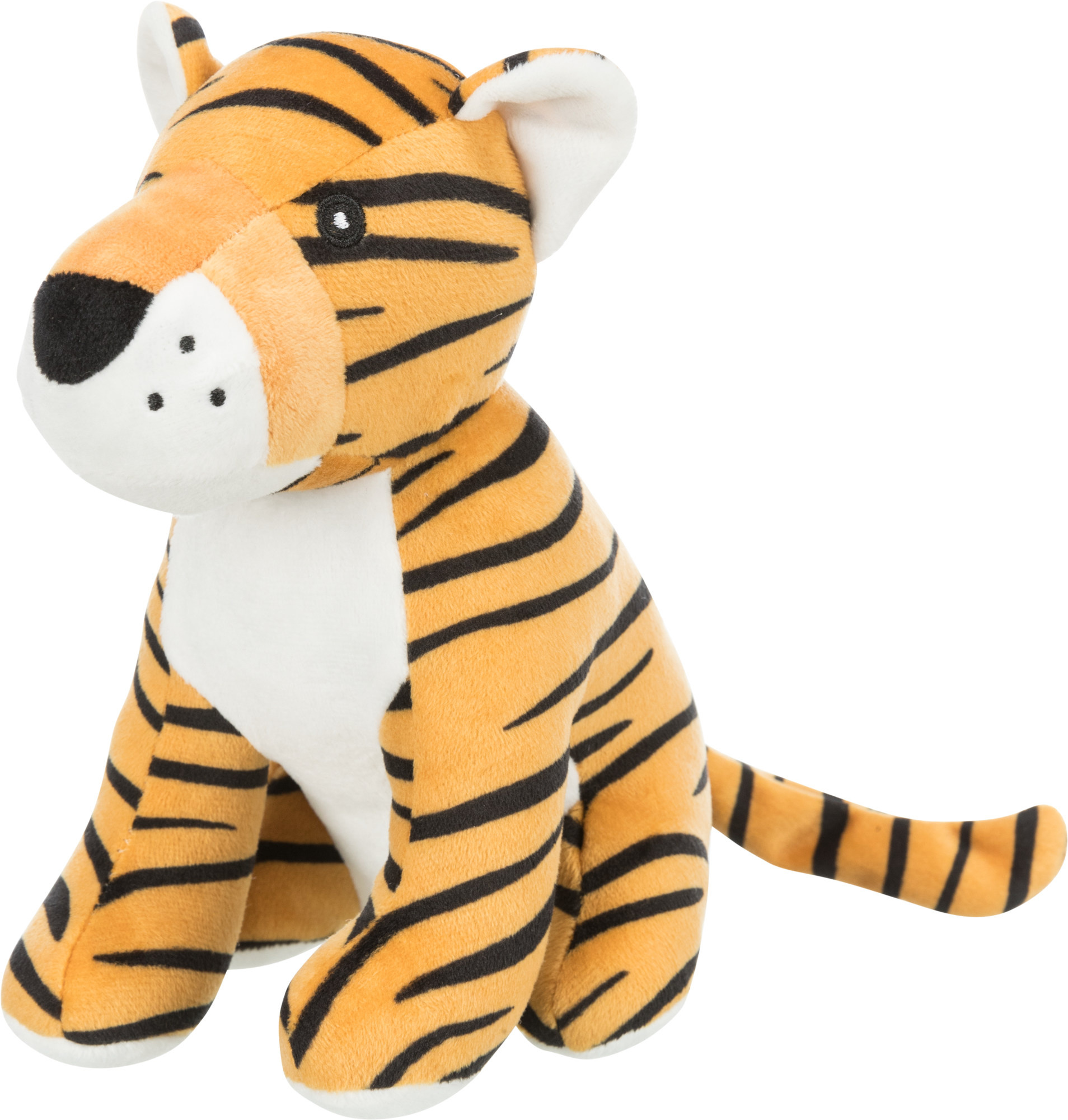 trixie hundespielzeug tiger 35925 – Trixie Tiger Plüsch und Hundespielzeug mit Quietscher