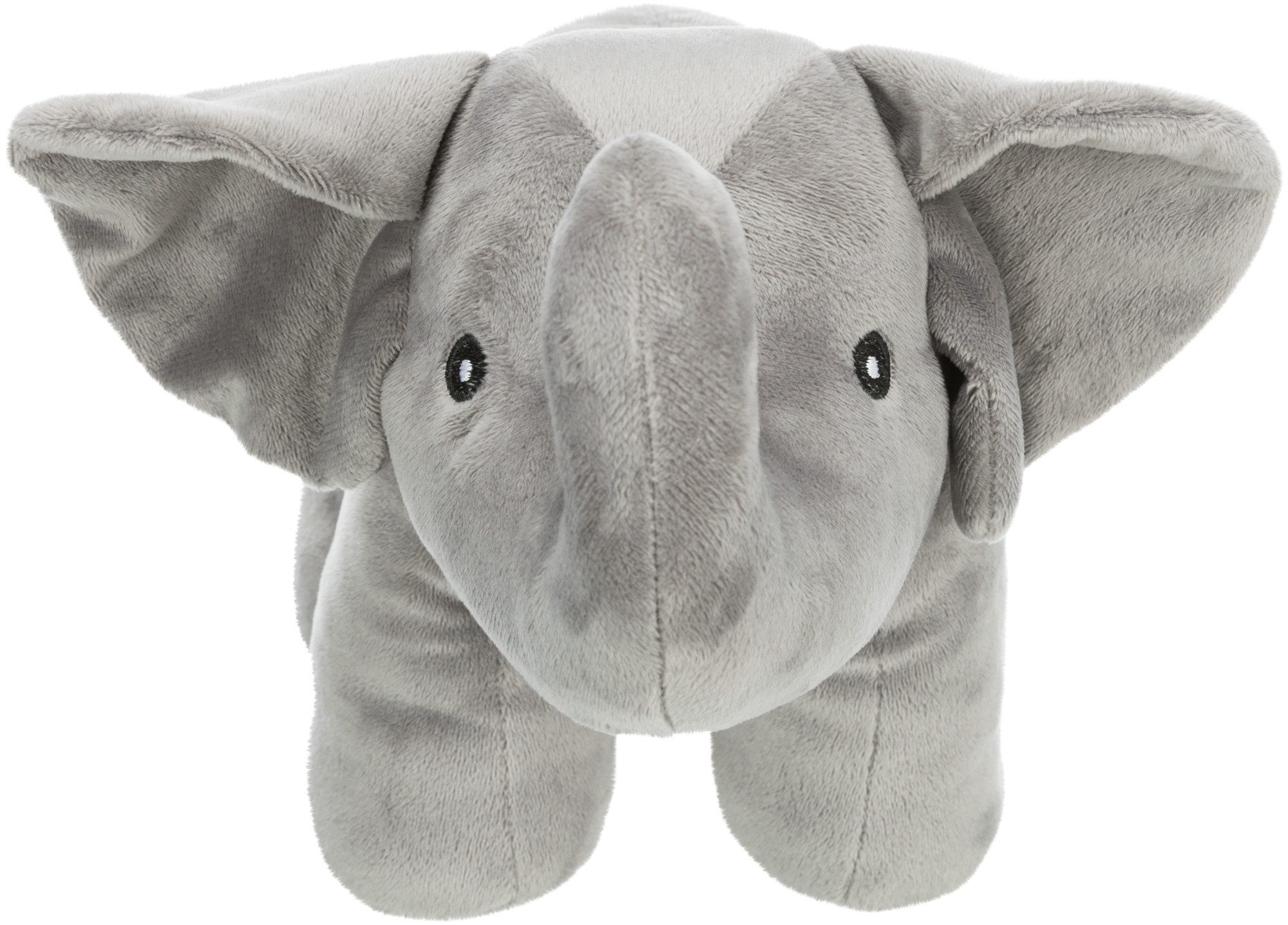 Weiches Hundespielzeug Stoff 35926 – 36 cm großer, kuscheliger Trixie Plüsch-Elefant ohne Squeaker