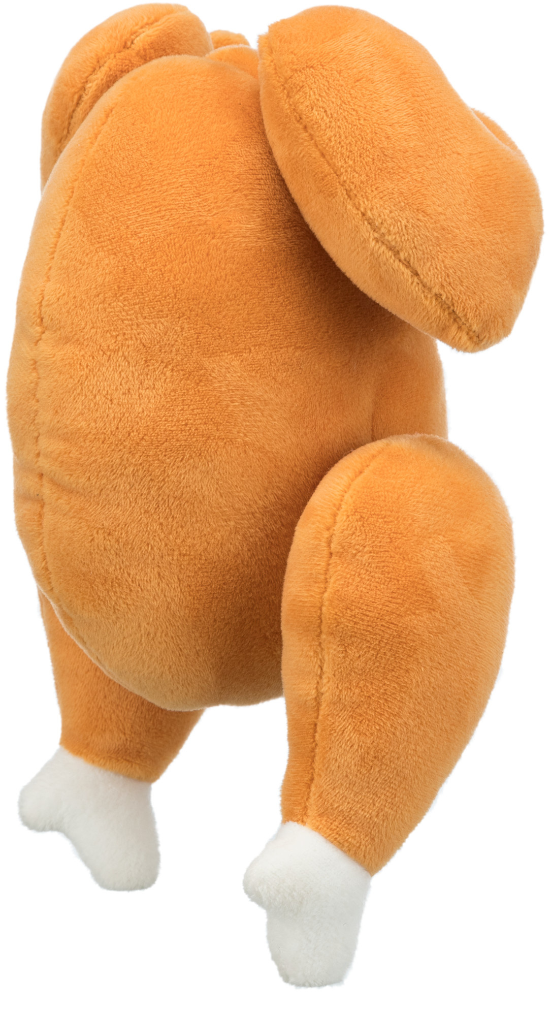 Knisterndes Hundespielzeug Stoff 35955 – 26 cm großes Trixie Plüsch-Brathähnchen mit aufregender Knisterfolie im Inneren