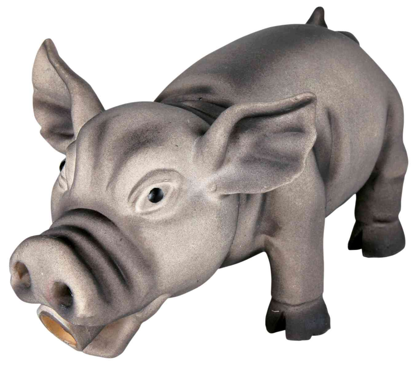 trixie hundespielzeug schwein 35496 – Trixie Schwein Latex und Grunzendes Schwein Hund