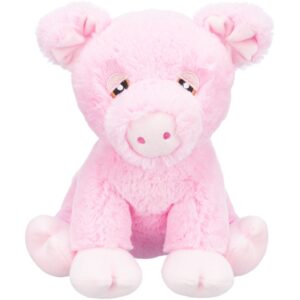 trixie hundespielzeug schweinchen 34881 – Trixie Schweinchen Edison und Nachhaltiges Hundespielzeug Stoff