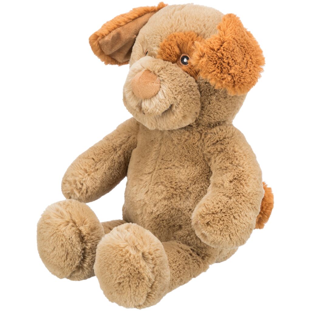 Geräuschloses Kuscheltier Hund 34885 – Weicher 40 cm Be Eco Kuschelhund Enno aus umweltschonenden Recycling-Fasern komplett ohne Quietscher