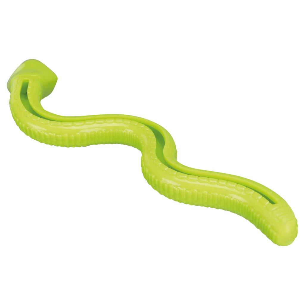 Trixie Snack Snake 34949 – Mittlere Ausführung des beliebten Intelligenzspielzeugs aus flexiblem und bissfestem Gummi