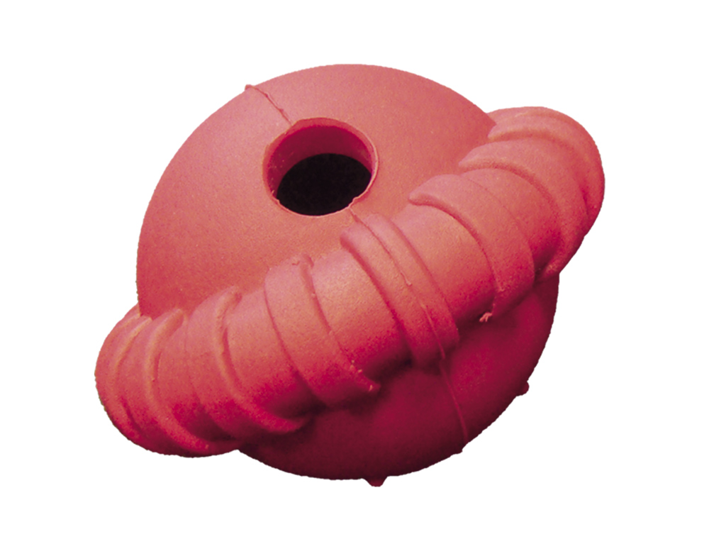 Nobby Hundespielzeug Vollgummi Snack-Ball Löwe befüllbar geräuschlos 7,5 cm (Art.-Nr. 60017) – Bild 2