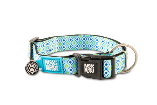 max-&-molly-original-smart-id-halsband-retro-blue