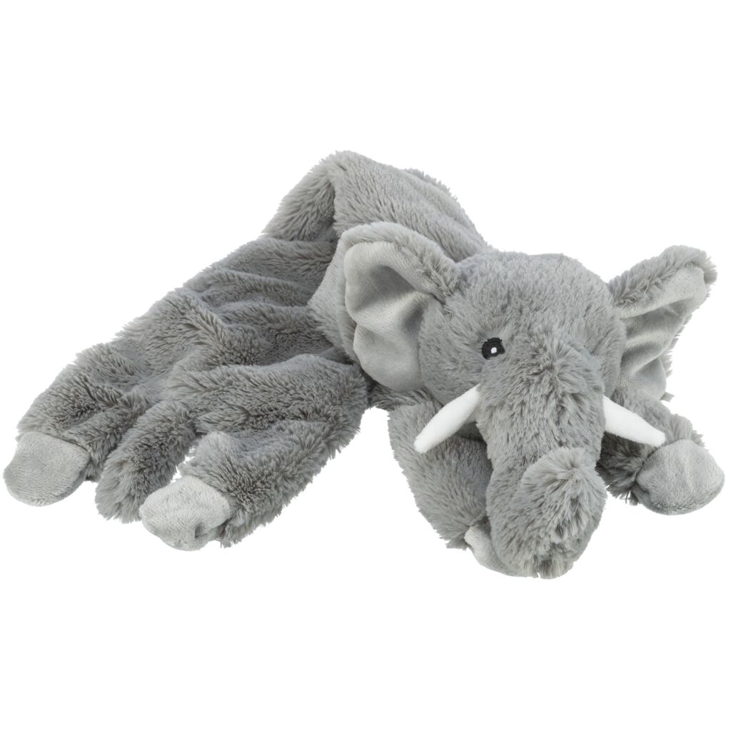 Geräuschloses Kuscheltier Hund 34825 – Extra großer 50 cm Be Eco Kuschelelefant aus umweltschonenden Recycling-Fasern komplett ohne Quietscher