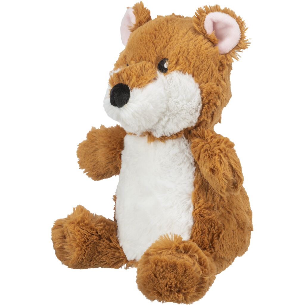 Hundespielzeug mit Quietscher 34866 – Handlicher 30 cm Be Eco Kuschelhamster aus umweltschonenden Recycling-Fasern mit integriertem Squeaker