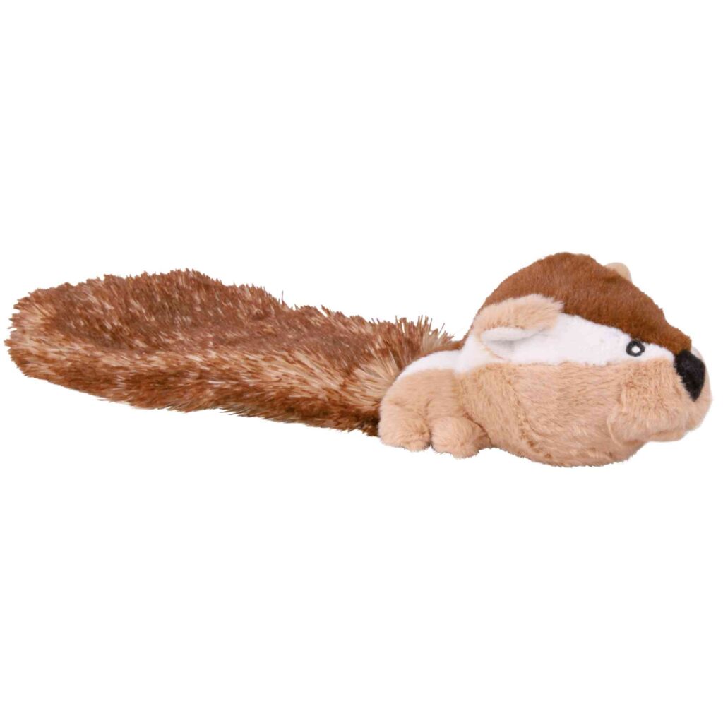 trixie hundespielzeug streifenhörnchen 35986 – Trixie Streifenhörnchen Plüsch und Hundespielzeug mit Quietscher