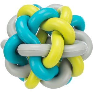 trixie hundespielzeug ball 32621 – Trixie Knoten Ball und Hundespielzeug befüllbar Naturgummi