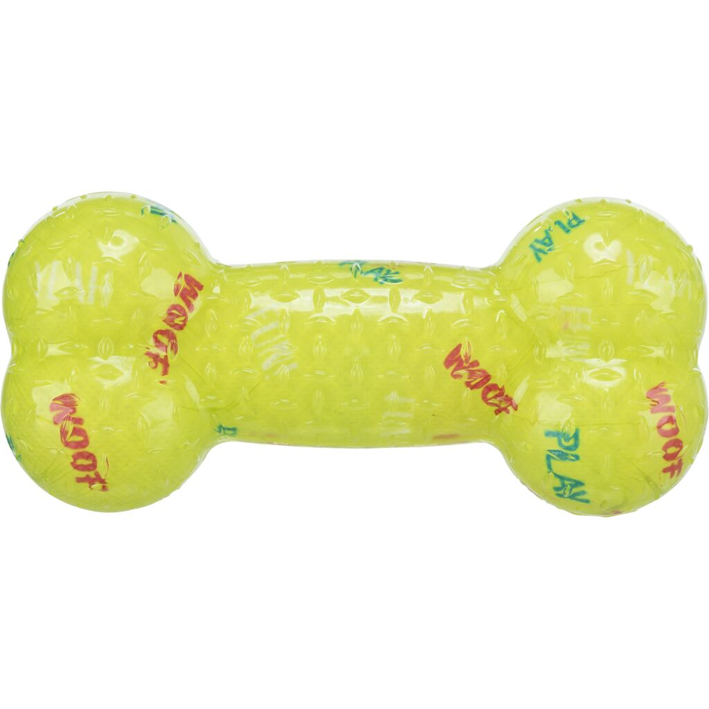 trixie hundespielzeug knochen 33671 – Trixie Knochen TPR und Schwimmendes Kauspielzeug Gummi