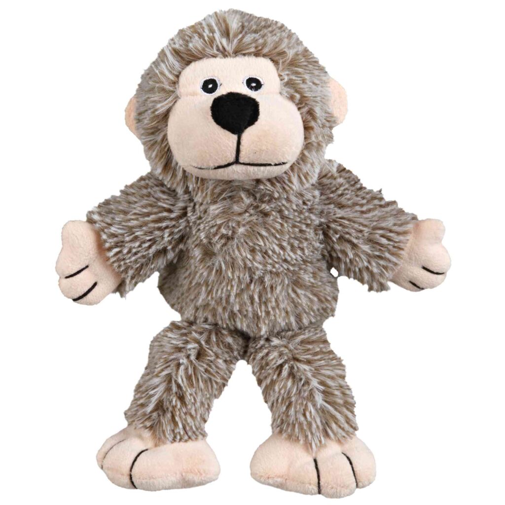 trixie hundespielzeug affe 35851 – Trixie Affe Plüsch und Hundespielzeug mit Quietscher