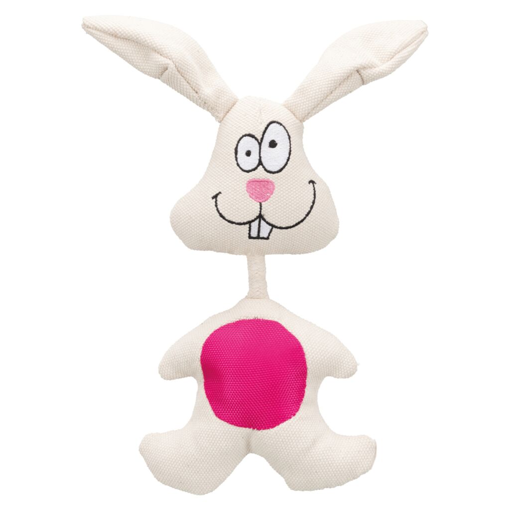 trixie hundespielzeug hase 35869 – Trixie Hase Stoff und Hundespielzeug mit Quietscher