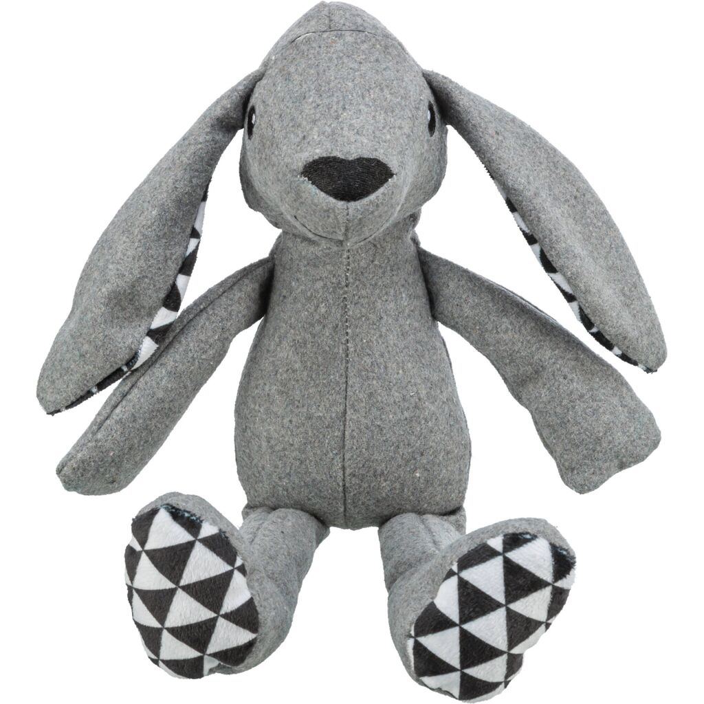 Hundespielzeug Hase ohne Stimme und Trixie Stoff Hase 39cm für Hunde