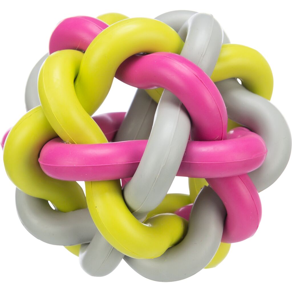 trixie hundespielzeug ball 32622 – Trixie Knoten Ball und Hundespielzeug befüllbar Naturgummi