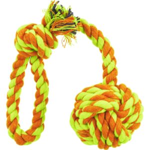 Trixie Hundespielzeug Tau mit Knoten-Ball & geräuschlos ø 5,5 / 30 cm (Art.-Nr. 3268)
