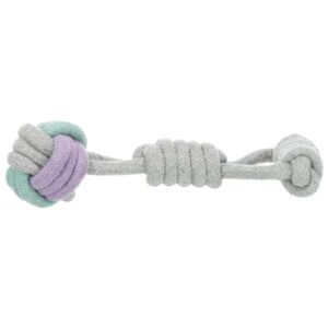 trixie hundespielzeug ball 32813 – Trixie Junior Ball und Welpen Kauseil Ball