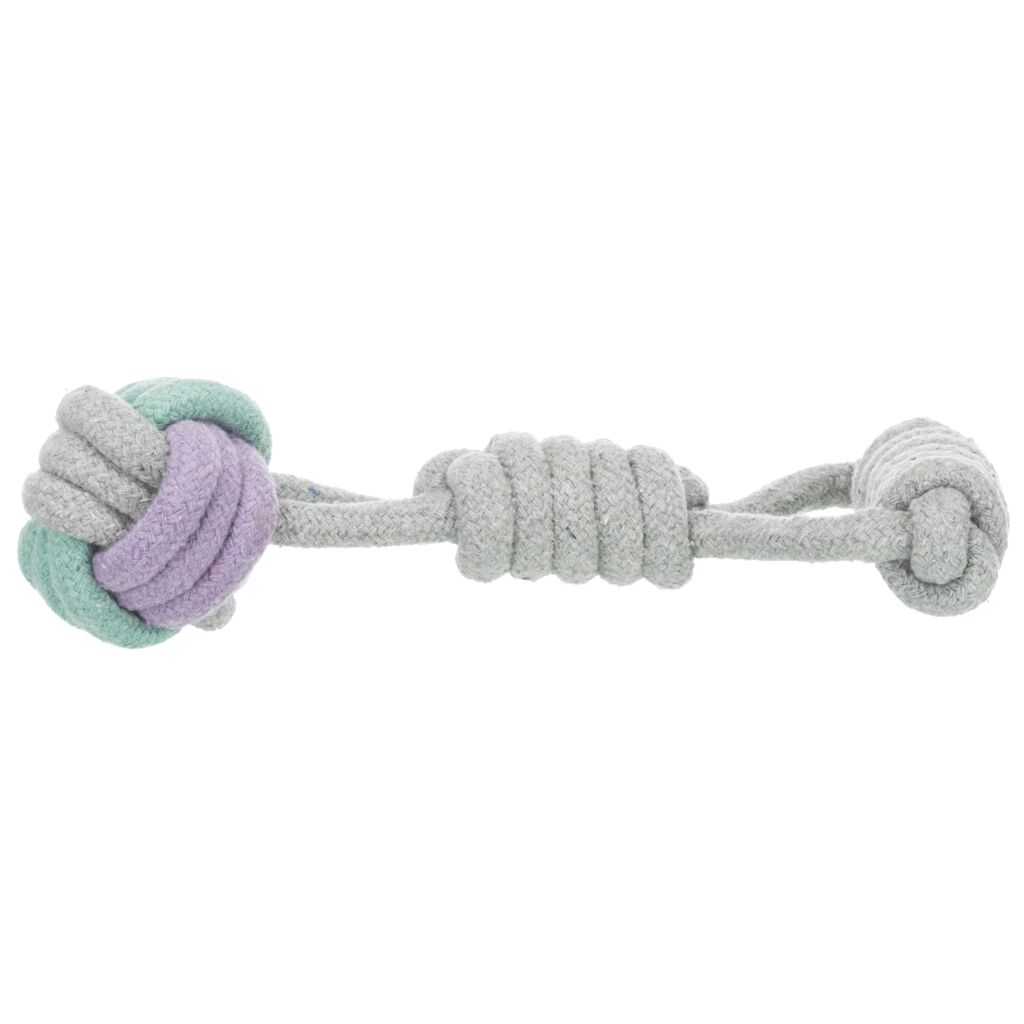 trixie hundespielzeug ball 32813 – Trixie Junior Ball und Welpen Kauseil Ball