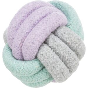 trixie hundespielzeug ball 32814 – Trixie Junior Ball und Welpen Kauseil Ball