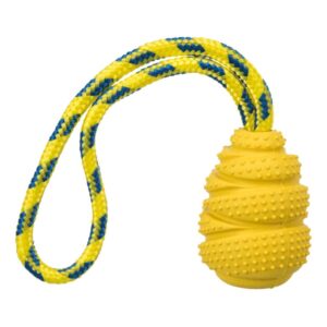 trixie hundespielzeug jumper 32827 – Trixie Jumper Seil und Schwimmfähiger Hundeball leicht