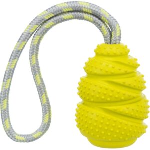 trixie hundespielzeug jumper 32828 – Trixie Jumper Seil und Schwimmfähiger Hundeball leicht