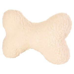 Trixie Knochen Plüsch und Hundespielzeug mit Quietscher