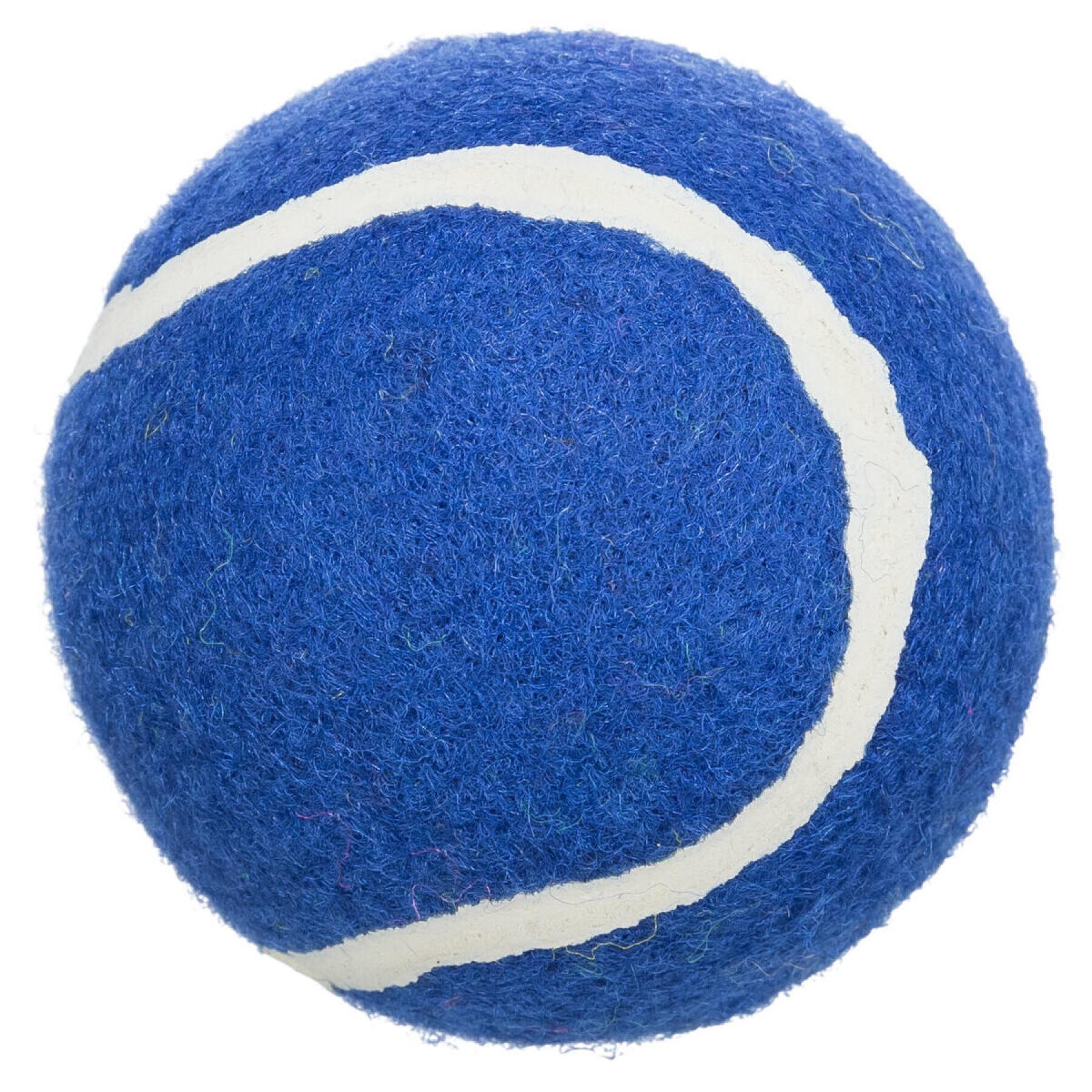 Trixie Tennisball Hund 34789 – Spezieller, glasfaserfreier Filzüberzug schützt den Zahnschmelz beim Kauen