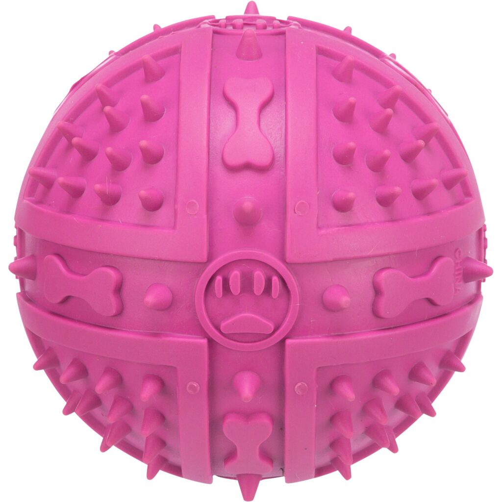 trixie hundespielzeug ball 34842 – Trixie Ball Naturgummi und Hundespielzeug mit Quietscher