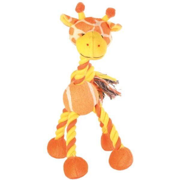 trixie-hundespielzeug-giraffe-mit-tau-&-tennisball-pluesch-3578-tierbedarf-bvl-shop