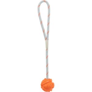 trixie hundespielzeug ball 33481 – Trixie Ball Seil und Schwimmender Hundeball leicht