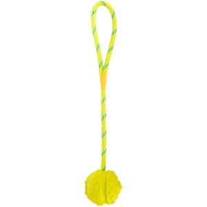 trixie hundespielzeug ball 33482 – Trixie Ball Seil und Schwimmender Hundeball leicht