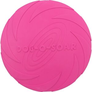 trixie hundespielzeug disc 33503 – Trixie Dog Disc und Weiche Hundefrisbee Gummi