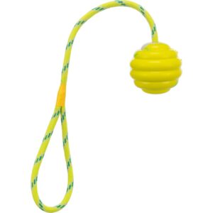 trixie hundespielzeug ball 33724 – Trixie Wellenball SeilBall und Hundespielzeug zum Weitwerfen
