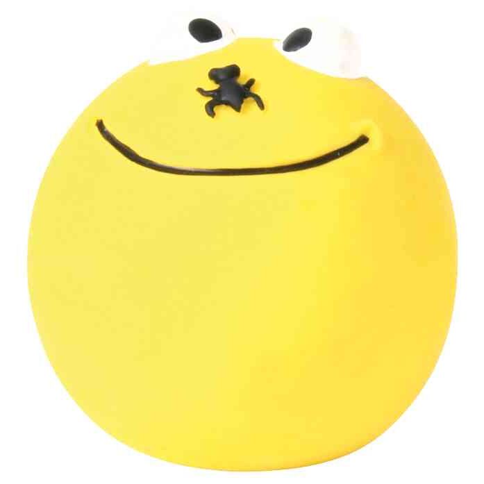 Trixie Hundespielzeug 35266 – Zahnschonender, gelber Latex-Smileyball direkt abholbar oder schnell geliefert im bvl Shop
