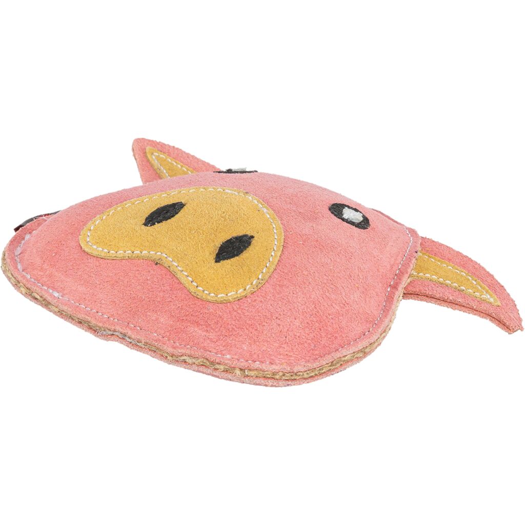 trixie hundespielzeug schwein 35990 – Trixie Schwein Leder und Hundespielzeug mit Quietscher