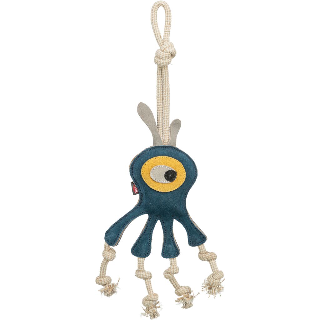 trixie hundespielzeug monster 35994 – Trixie Monster Tau und Hundespielzeug mit Quietscher