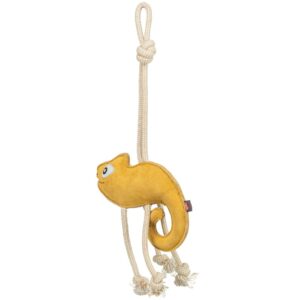 trixie hundespielzeug chamäleon 35997 – Trixie Chamäleon Tau und Geräuschloses Kauspielzeug Leder