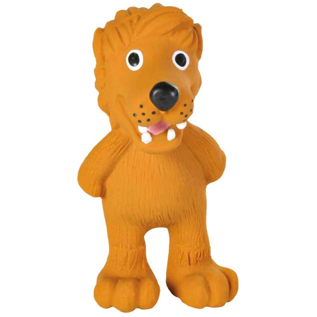 Trixie 3513 – Kompaktes 11 cm Hundespielzeug aus weichem Latex mit integriertem Quietscher