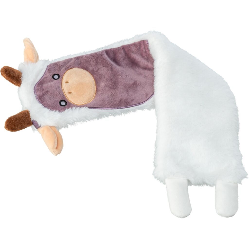 Die kuschelweiche Trixie Kuh Plüsch für mittlere und große Hunderassen