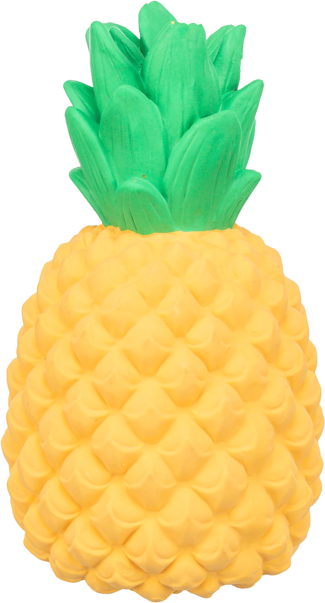 Trixie Hundespielzeug Ananas 36208 – Trixie Ananas Latex mit integriertem Squeaker für kleine Hunde