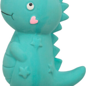 Trixie Hundespielzeug Dino 35199 – Witziges Kauspielzeug aus Latex mit Quietscher