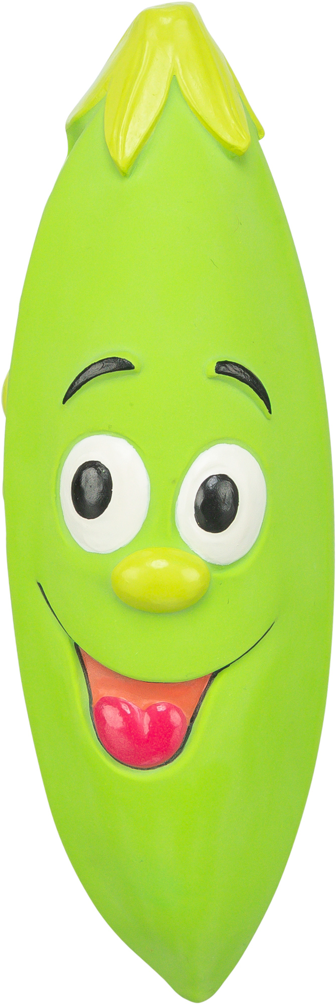 Trixie Hundespielzeug Erbsenschote 36212 – Trixie Erbsenschote Latex mit integriertem Squeaker