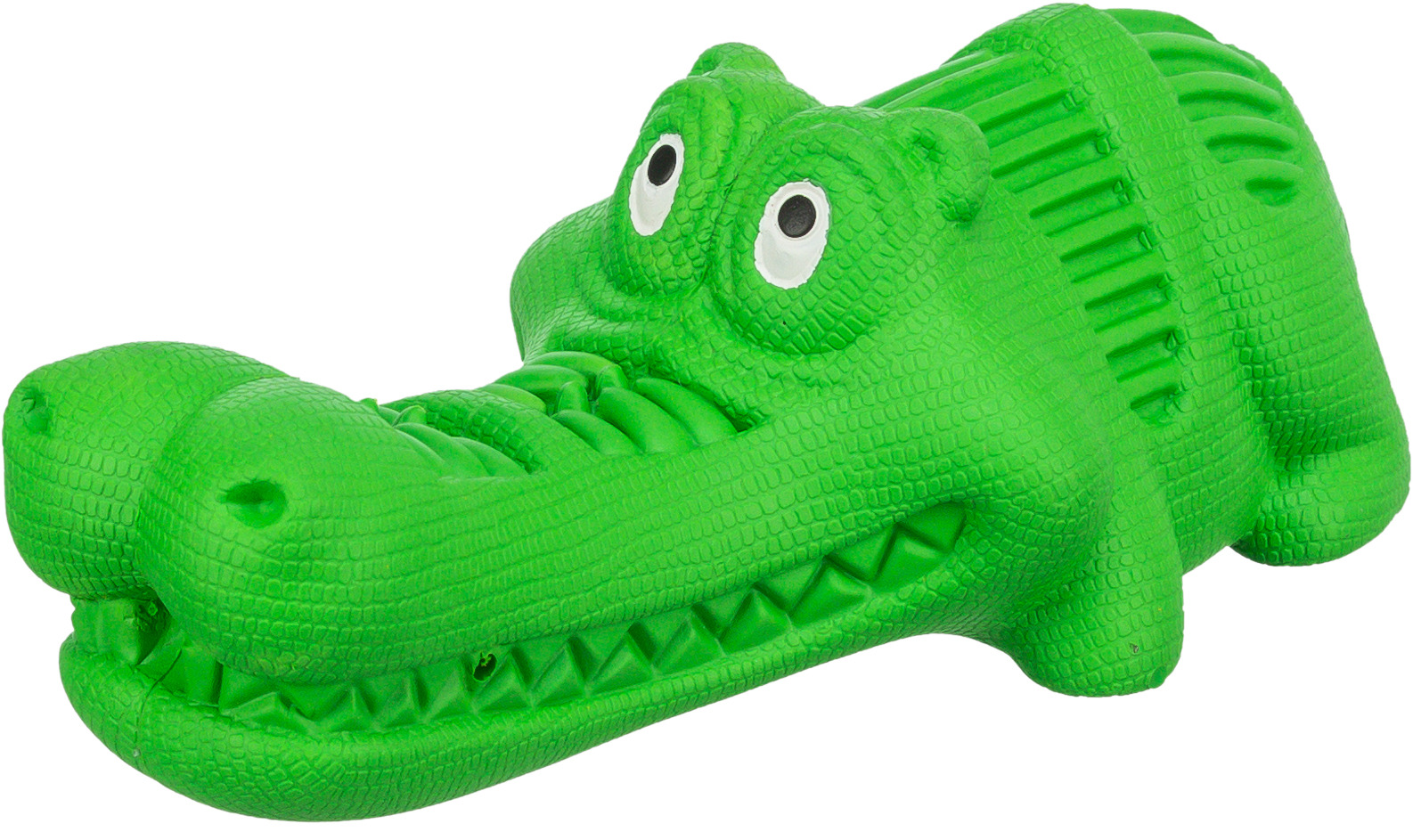 trixie Hundespielzeug Krokodil 34934 – Trixie Snack Krokodil aus robustem Naturgummi