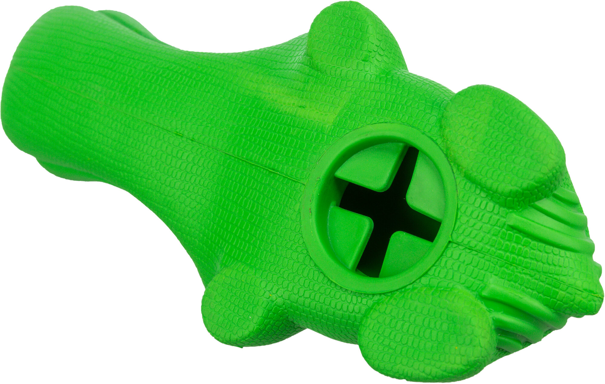 Trixie Krokodil 34934 – Elastisches und zahnschonendes Naturgummi für intensive Kaustunden